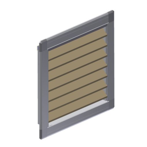 Typ APS050WSG0 Wetterschutzgitter APS AROSIO Aluminium Fertigung nach Maß neu – Bild 2