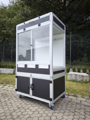 Glasterrarium + Unterschrank