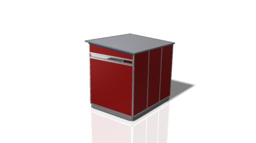 Hühnerstall Gallus rot