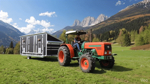 Mobiler Hühnerstall APS Arosio